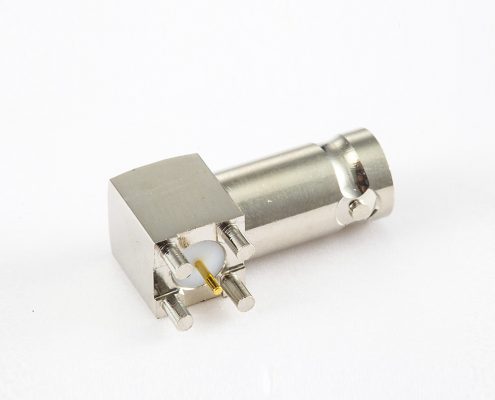 BNC 75歐姆母頭彎式焊接PCB板的座子