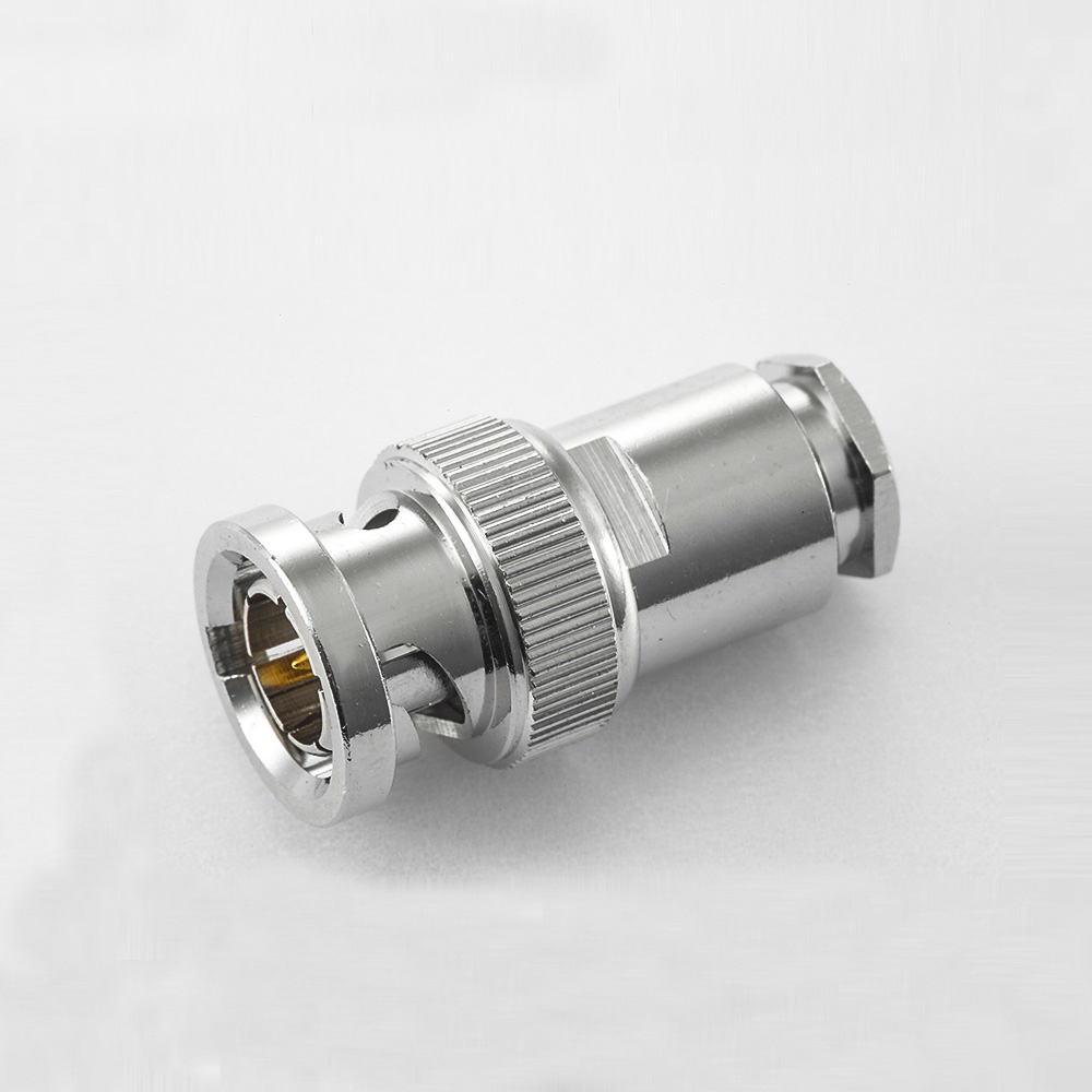 BNC  75歐姆公頭直式裝接SYV75-3電纜