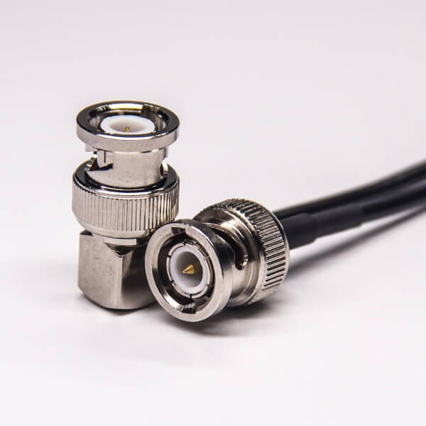 bnc轉bnc線材組裝電纜焊90度bnc轉180度bnc射頻線RG174