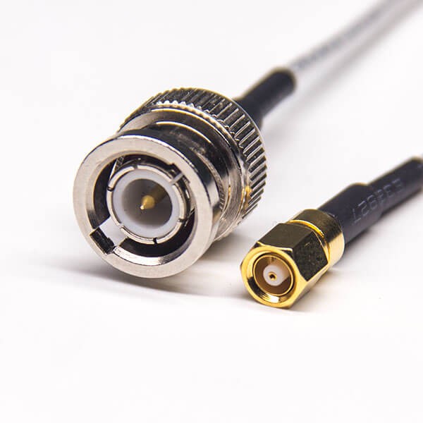 BNC公頭直式轉(zhuǎn)SMC公頭直式同軸線纜接RG316
